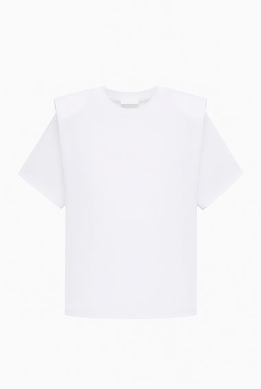 T-SHIRT SPALLINE BLACK & WHITE