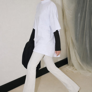 MAXI T-SHIRT BLACK & WHITE