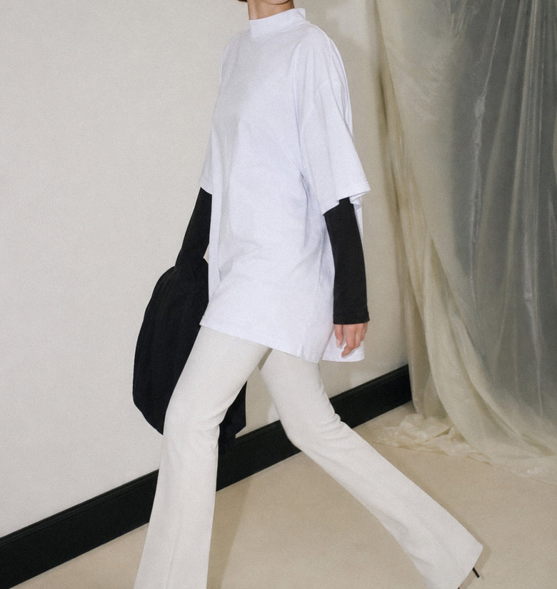 MAXI T-SHIRT BLACK & WHITE