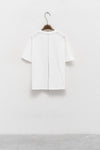T-shirt con filo dietro