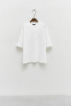 T-SHIRT IN MISTO COTONE CON PINCES