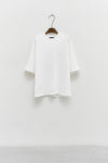 T-SHIRT IN MISTO COTONE CON PINCES