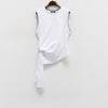 T-shirt smanicata white