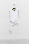 T-shirt smanicata white