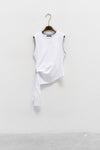 T-shirt smanicata white