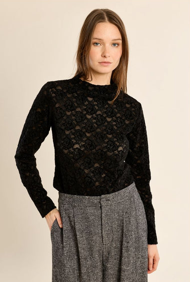 PULLOVER FRANCY BLACK