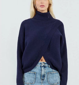 MAGLIONE DOPPIOPETTO COLLO ALTO