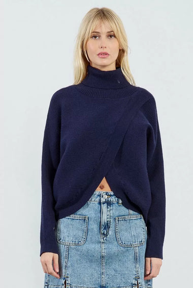 MAGLIONE DOPPIOPETTO COLLO ALTO