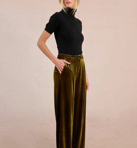 PANTALONE AMPIO VELLUTO