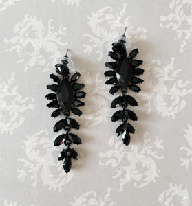 Orecchini Marilyn neri